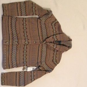 New Lauren Ralph Lauren cotton wool cardigan